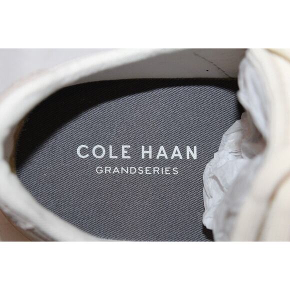 Cole Haan‎ Womens Grandpro Rally Canvas Court Sneaker Ivory US 10 UK 7.5 EU 40.5 - Picture 5 of 6